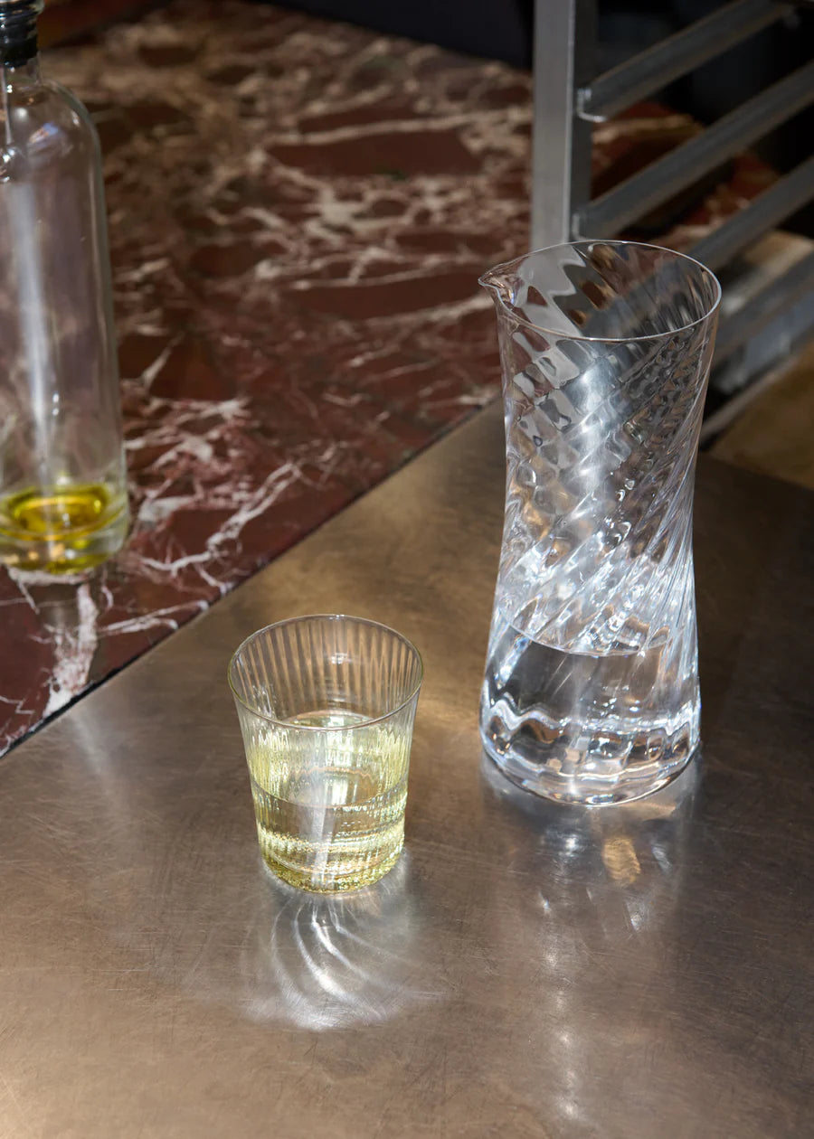 carafe in crystalline glass