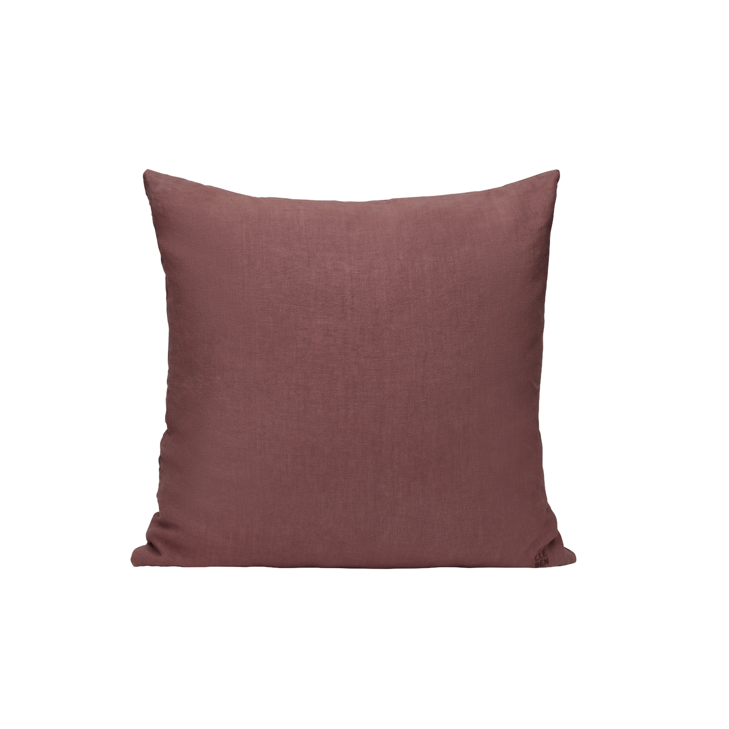 cushion cover in rusty brown