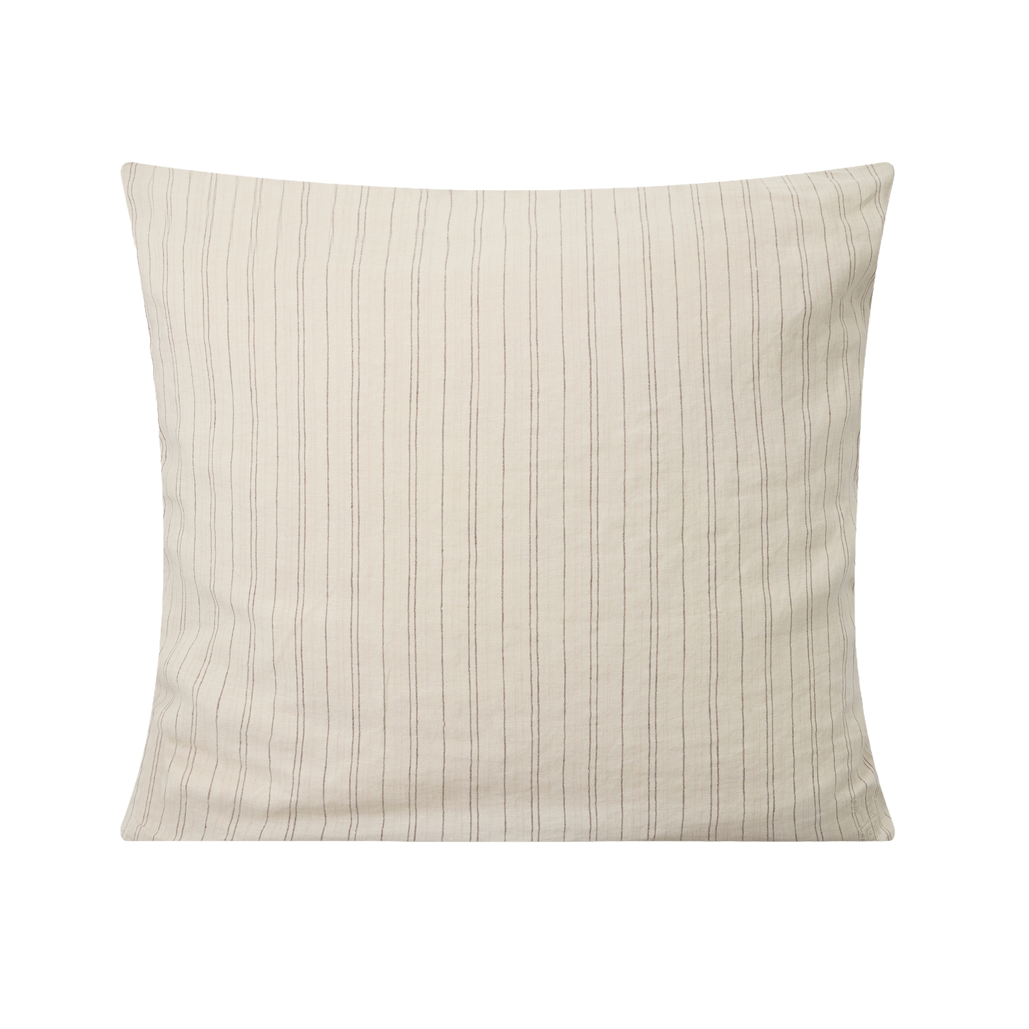 cushion cover in striped beige