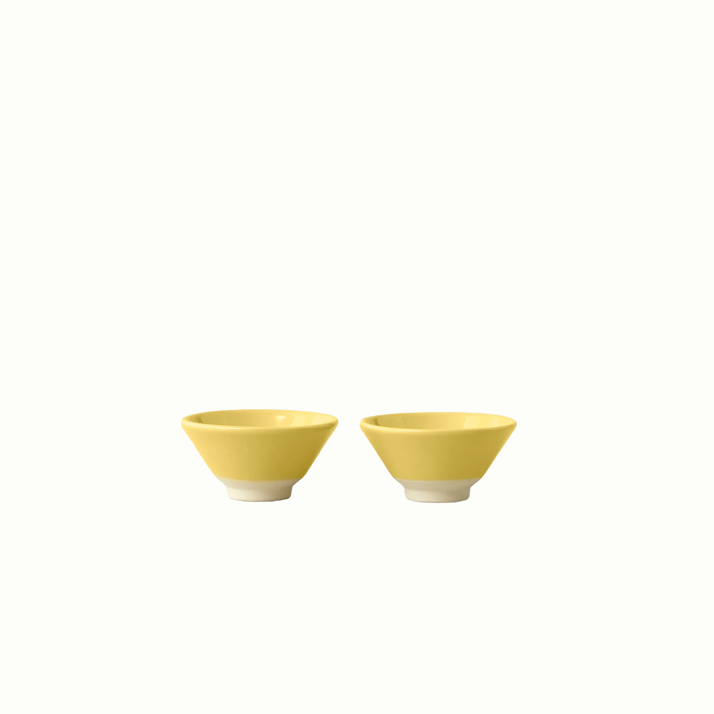 mini memphis bowl in yellow