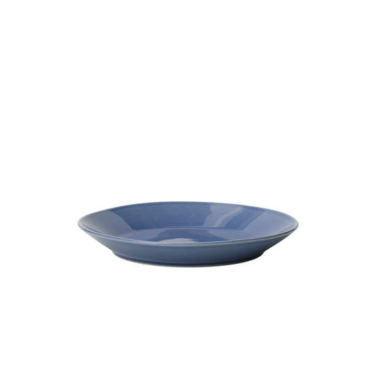 memphis dinner plate in dusty blue