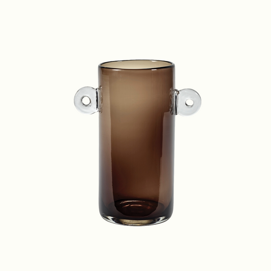 vase in dark brown