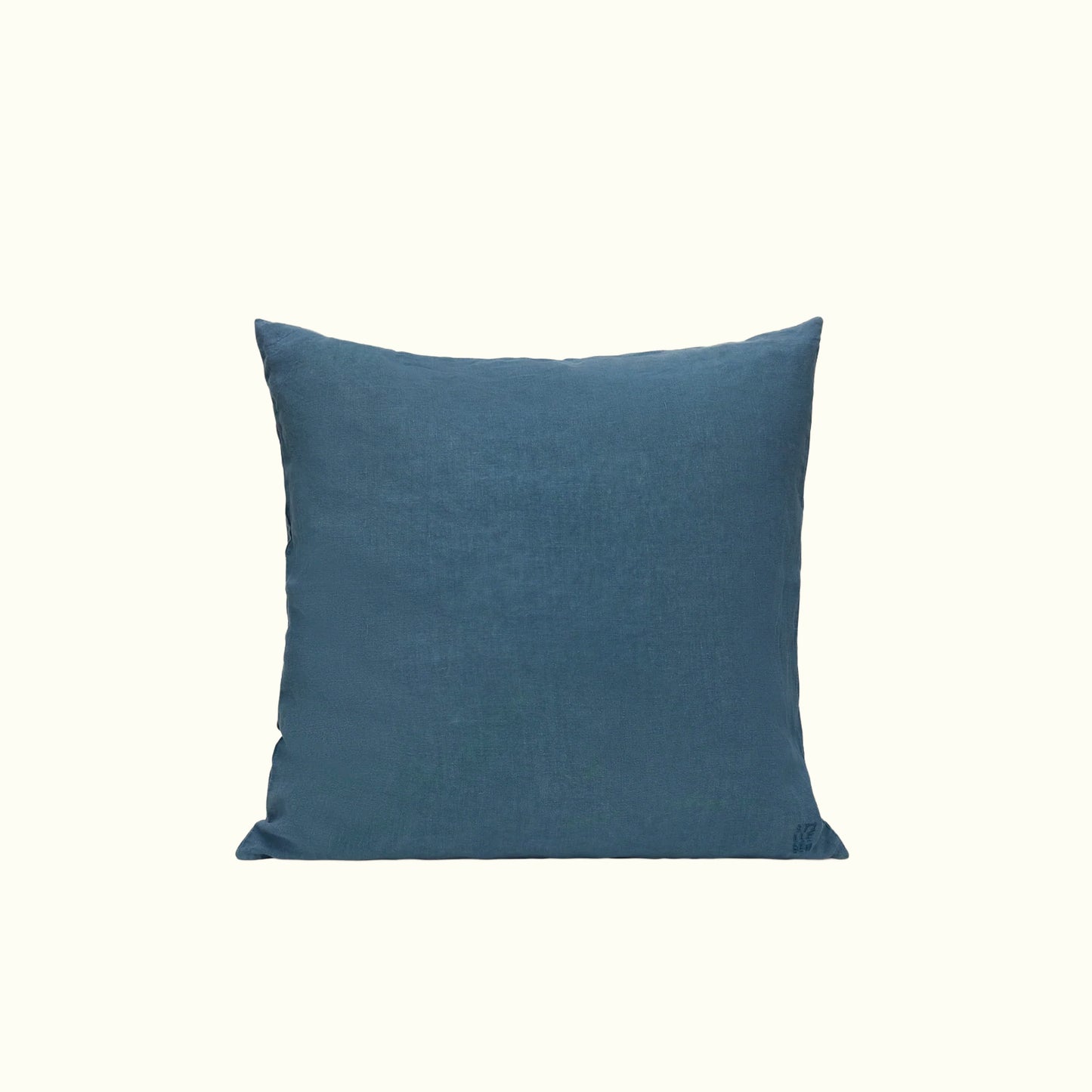 cushion cover in indigo blue