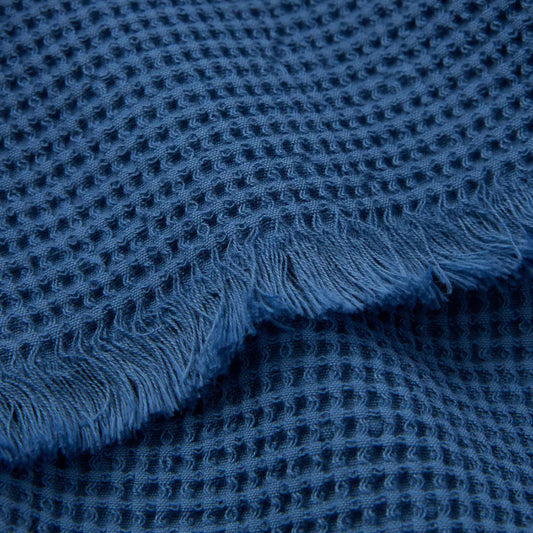 towel · indigo blue