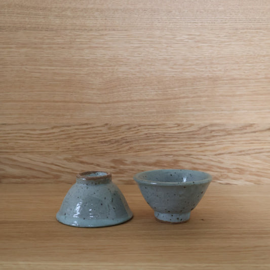 korean ceramic bowls, set of two