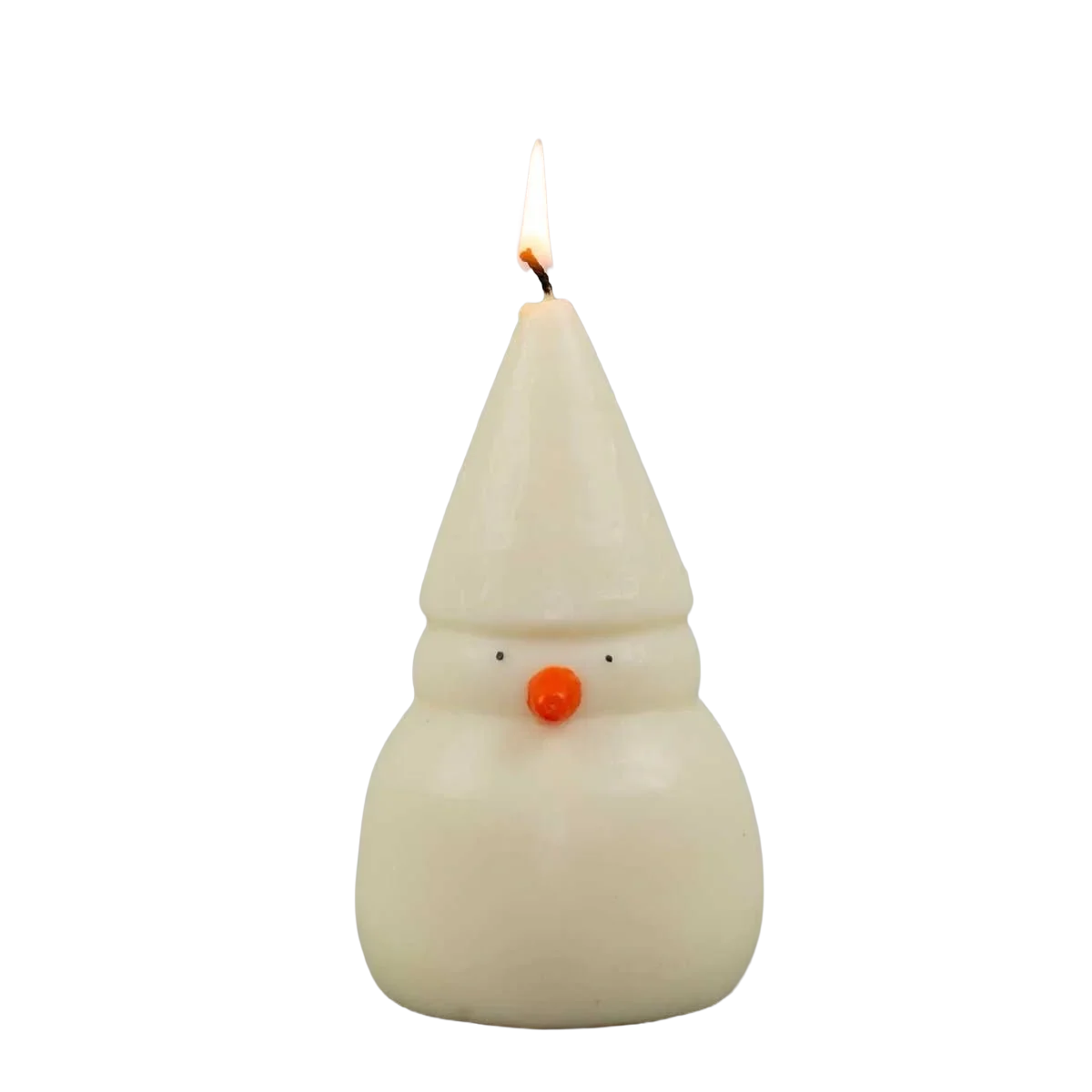 snowmann candle