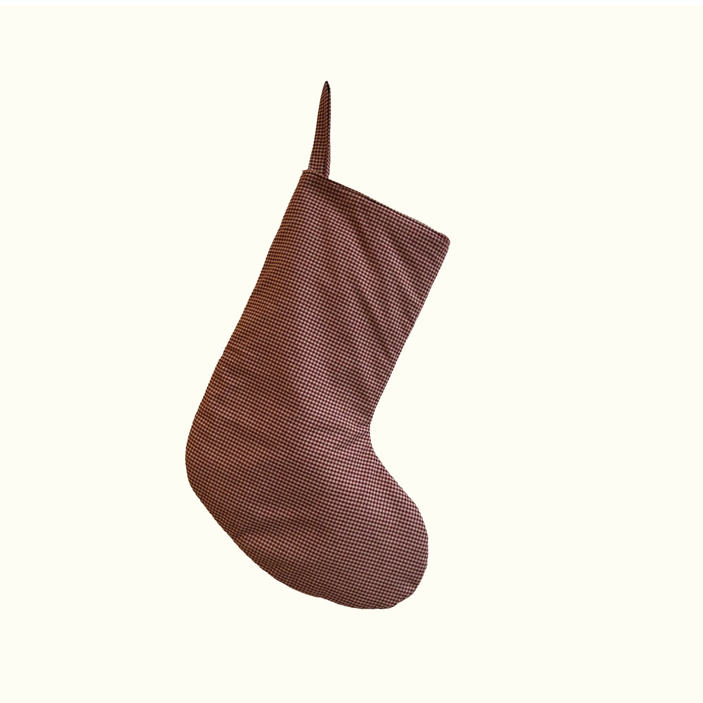 christmas stocking · cranberry