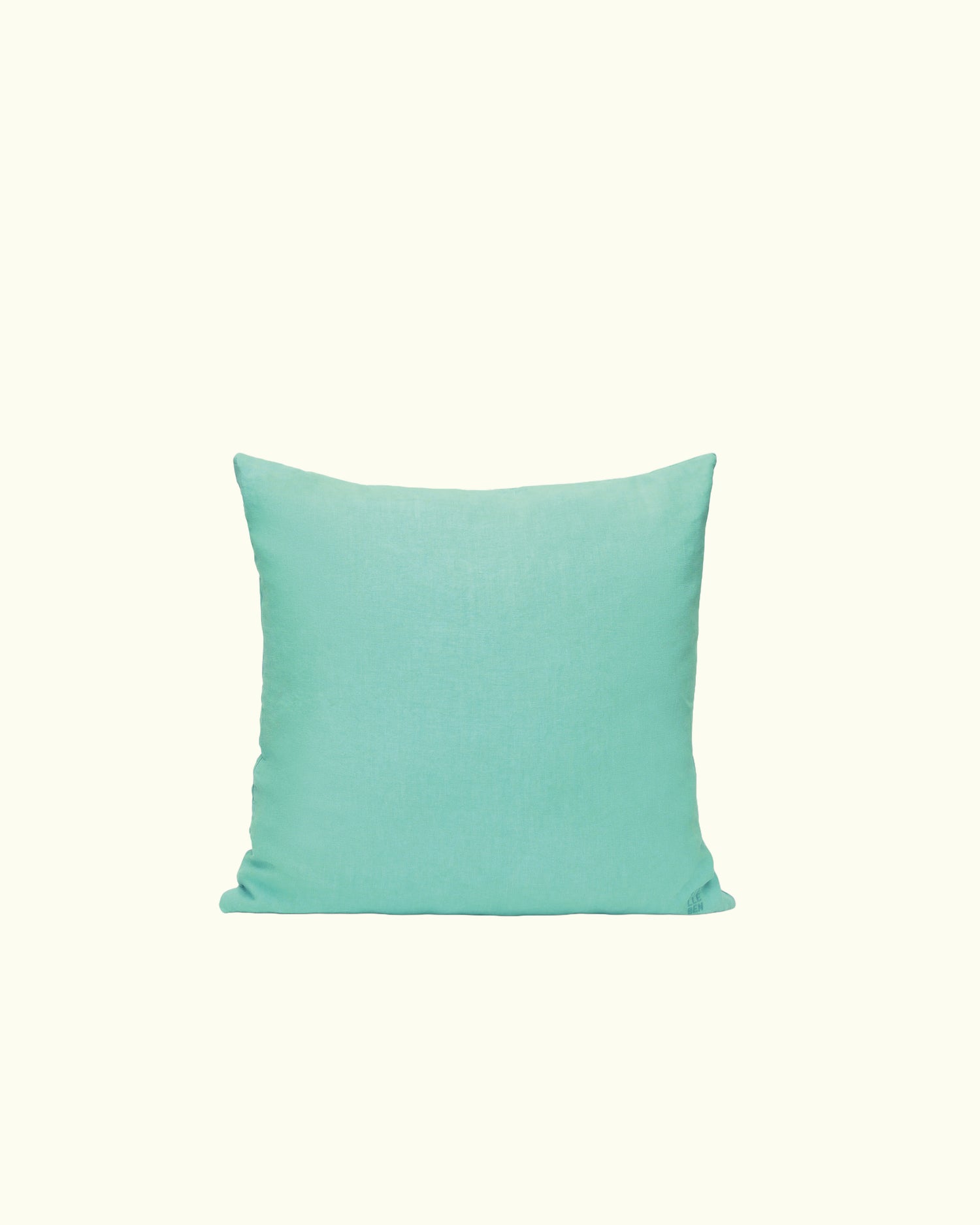 cushion cover in mint green