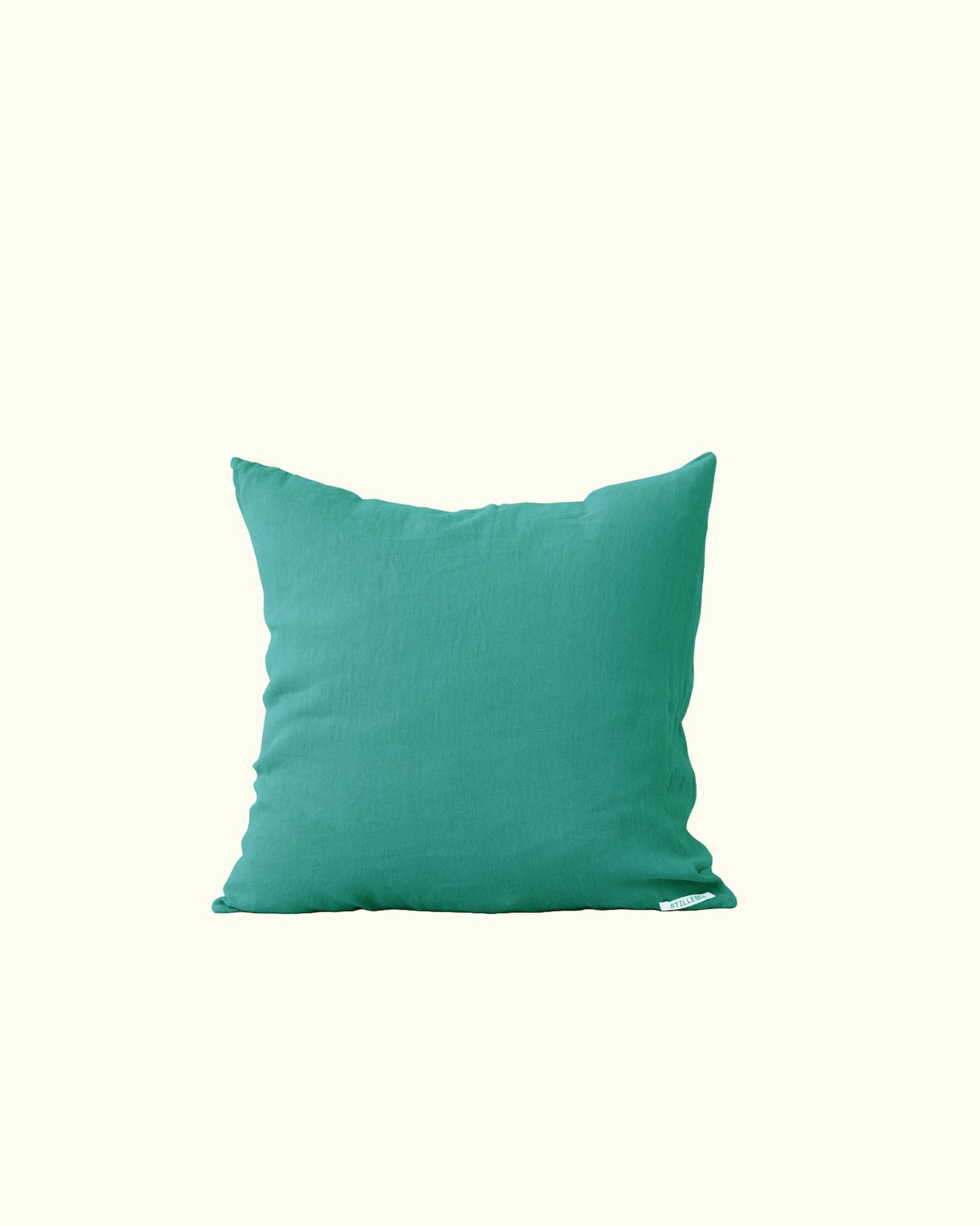 cushion cover in ocean green