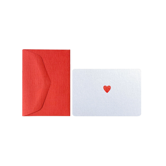 heart mini card