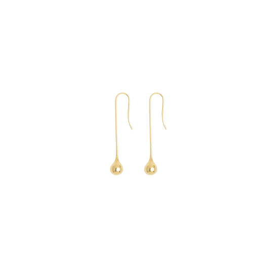 datura long drop earrings
