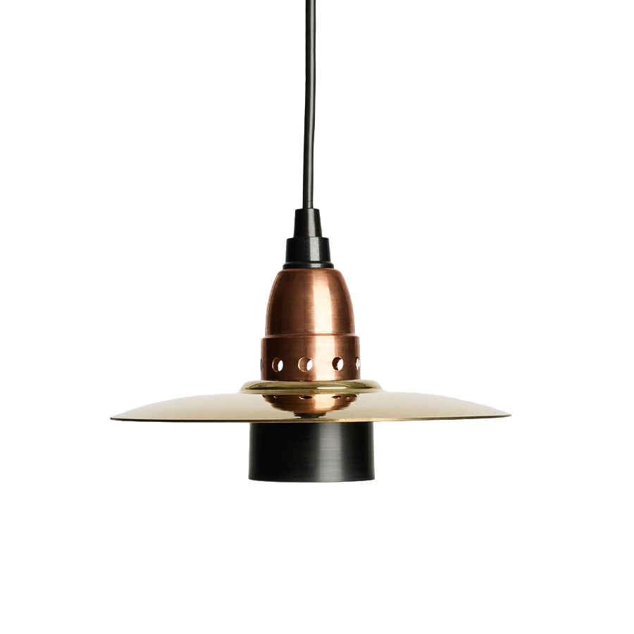 filosof lamp in copper and brass