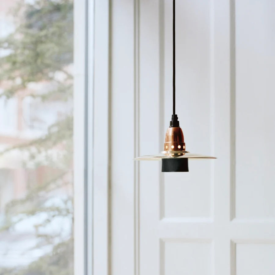 filosof lamp in copper and brass
