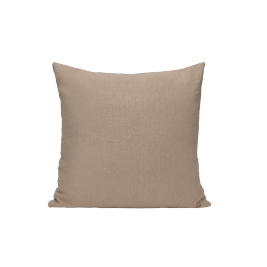 cushion cover in almond