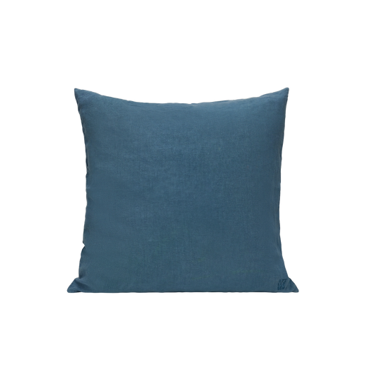 cushion cover in indigo blue