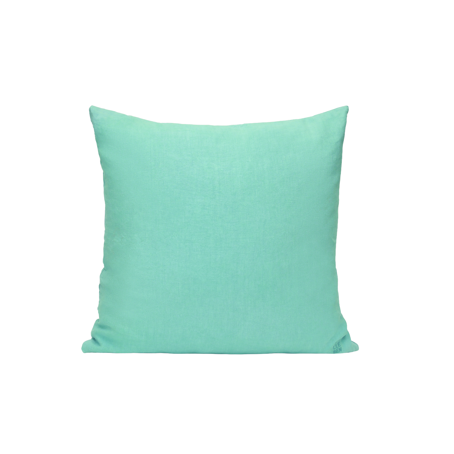 cushion cover in mint green