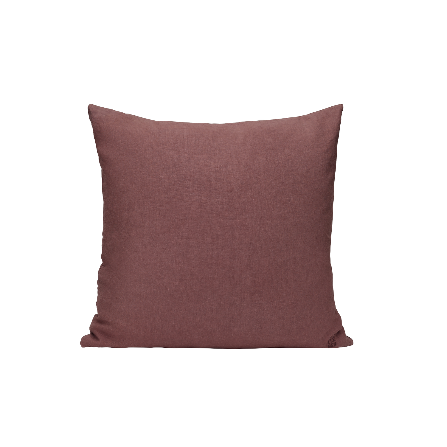 cushion cover in rusty brown