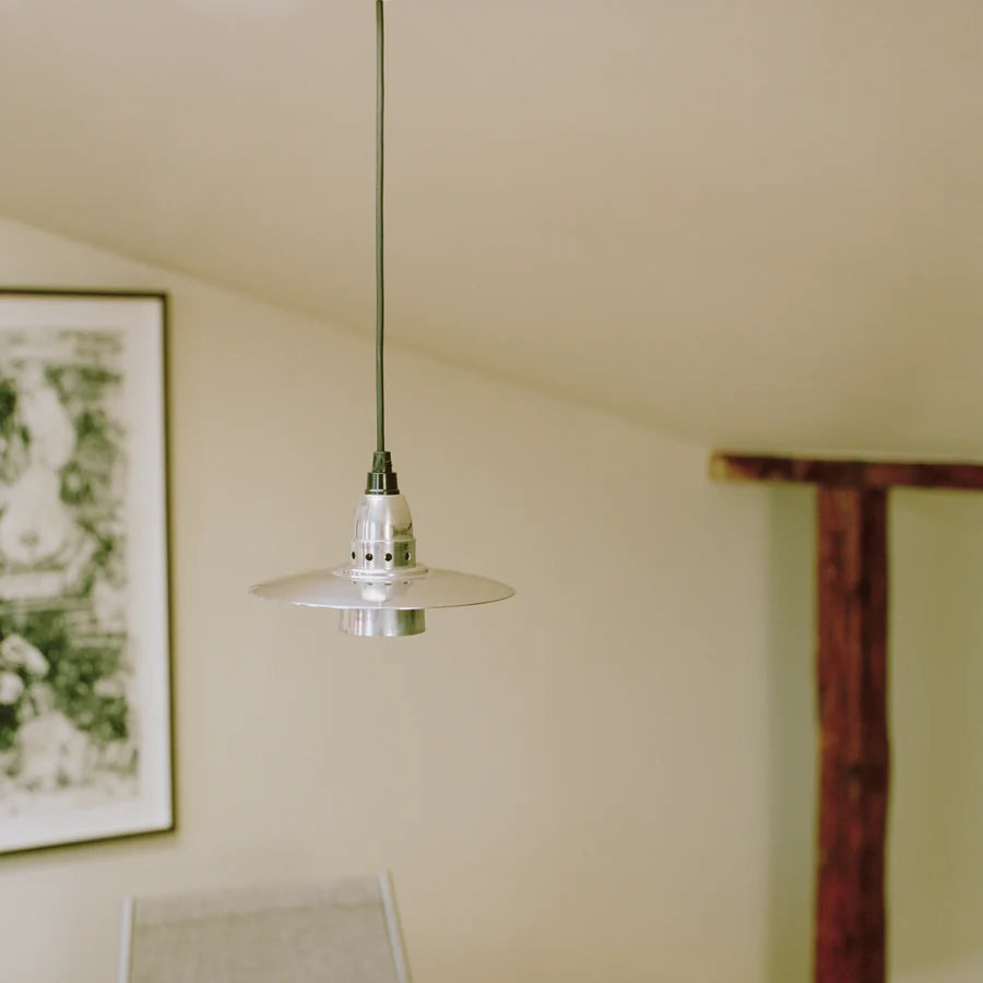 filosof lamp in polished nickel