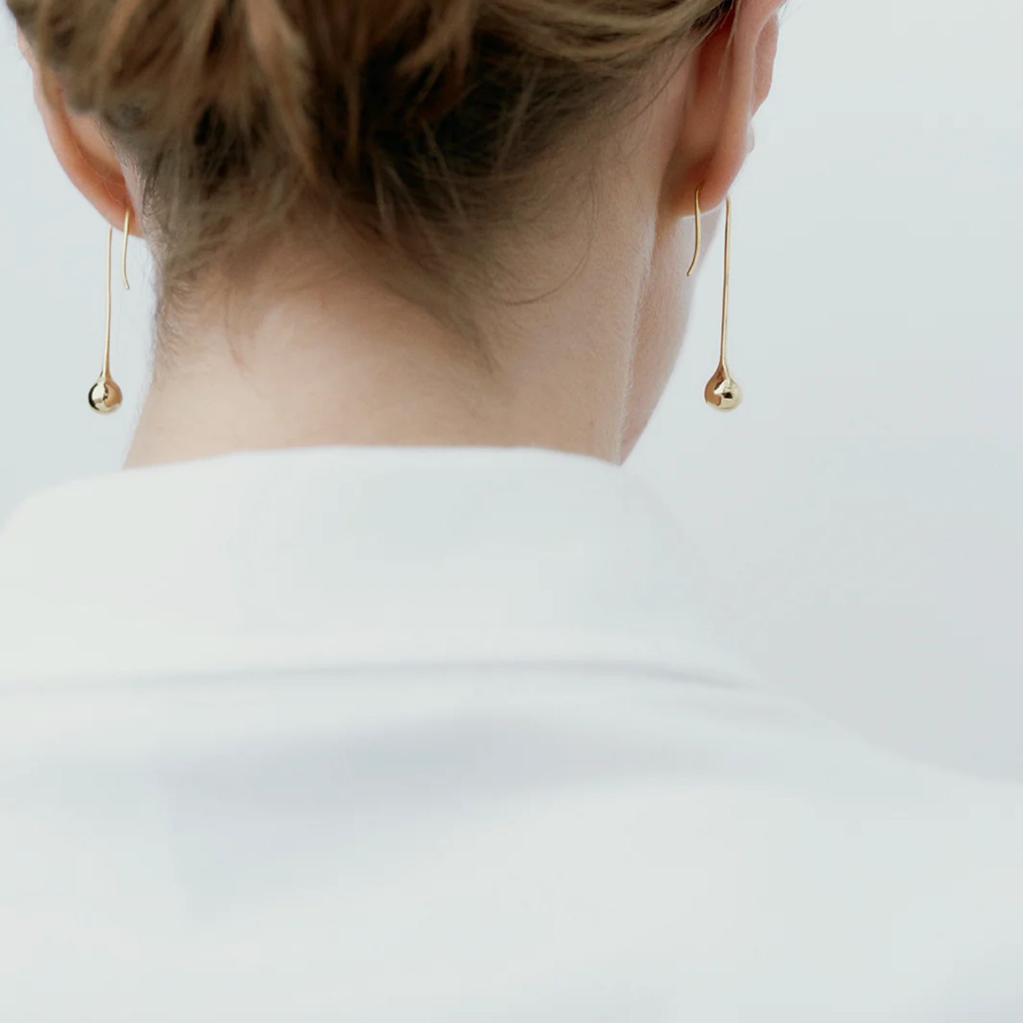 datura long drop earrings