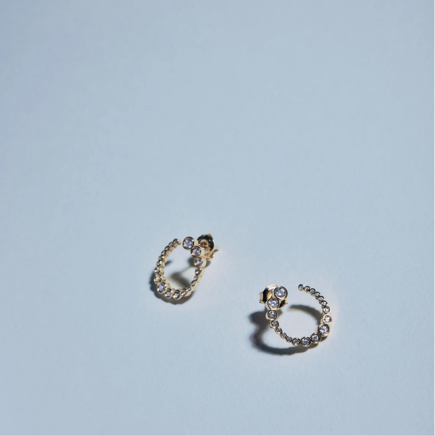odette spiral earrings