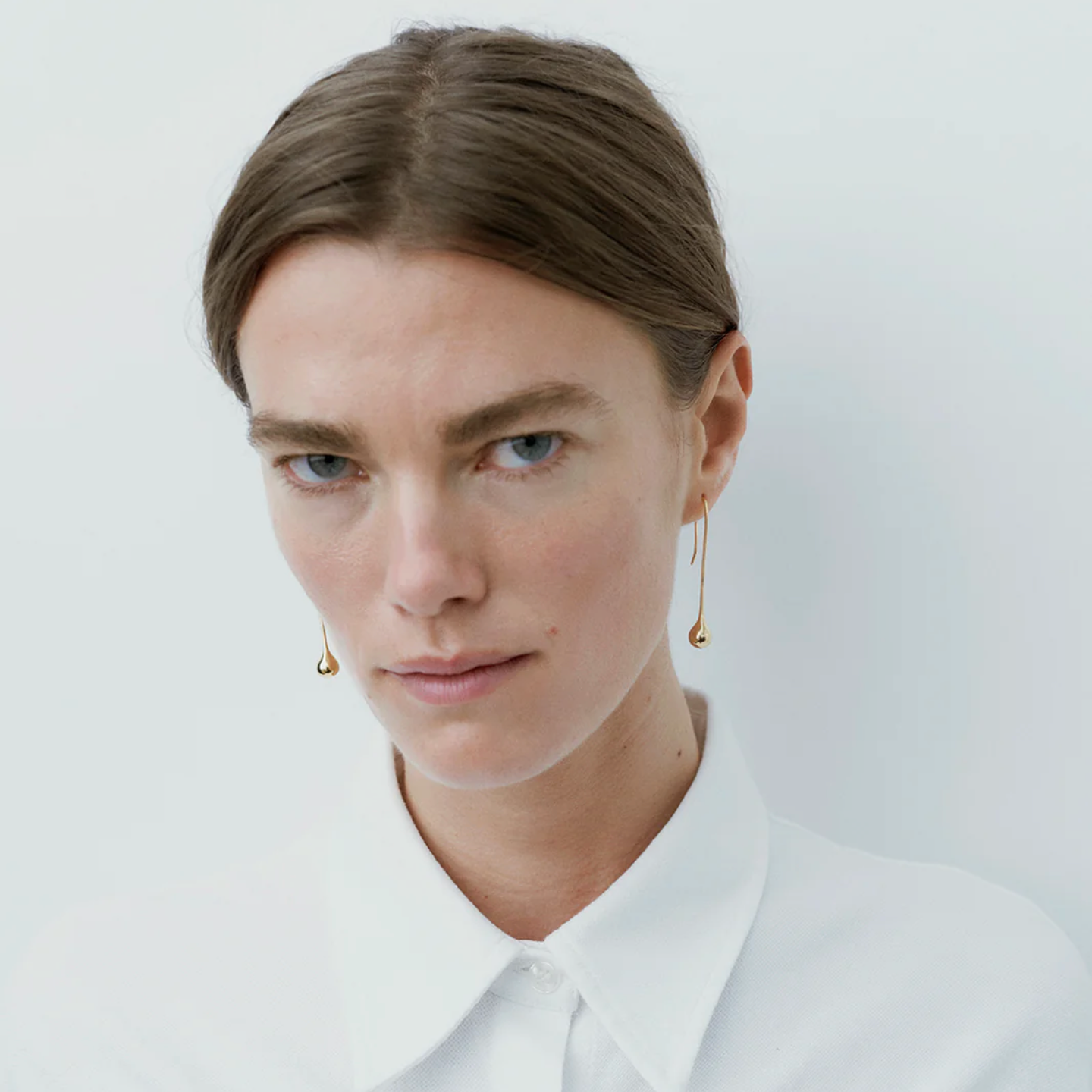 datura long drop earrings