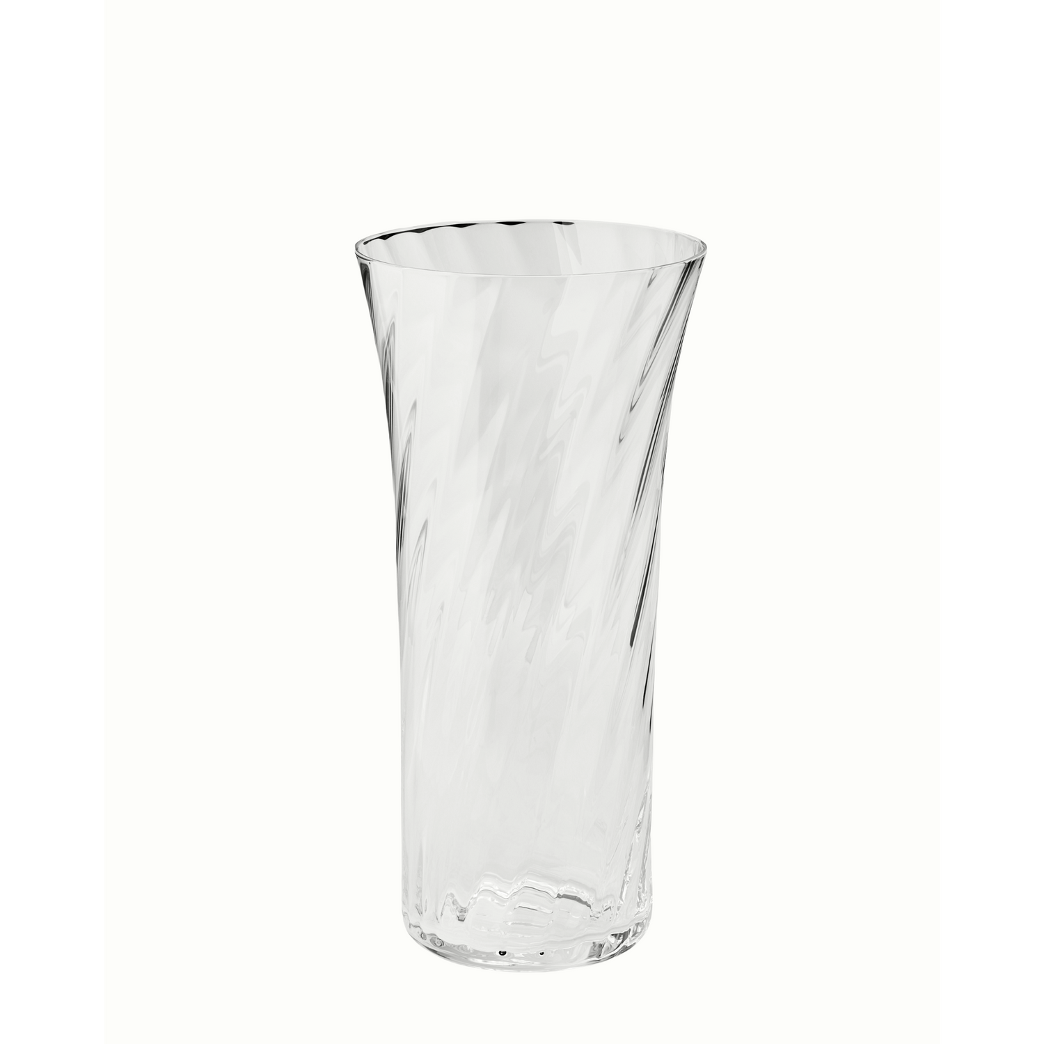 small concave vase
