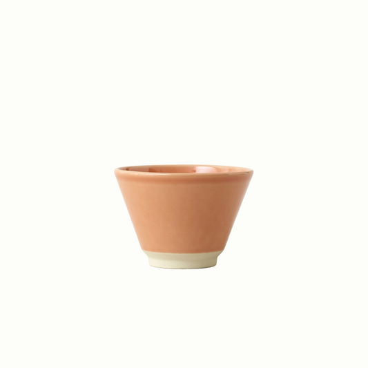 small memphis bowl in terracotta