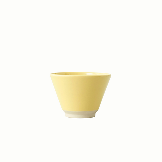 small memphis bowl in yellow