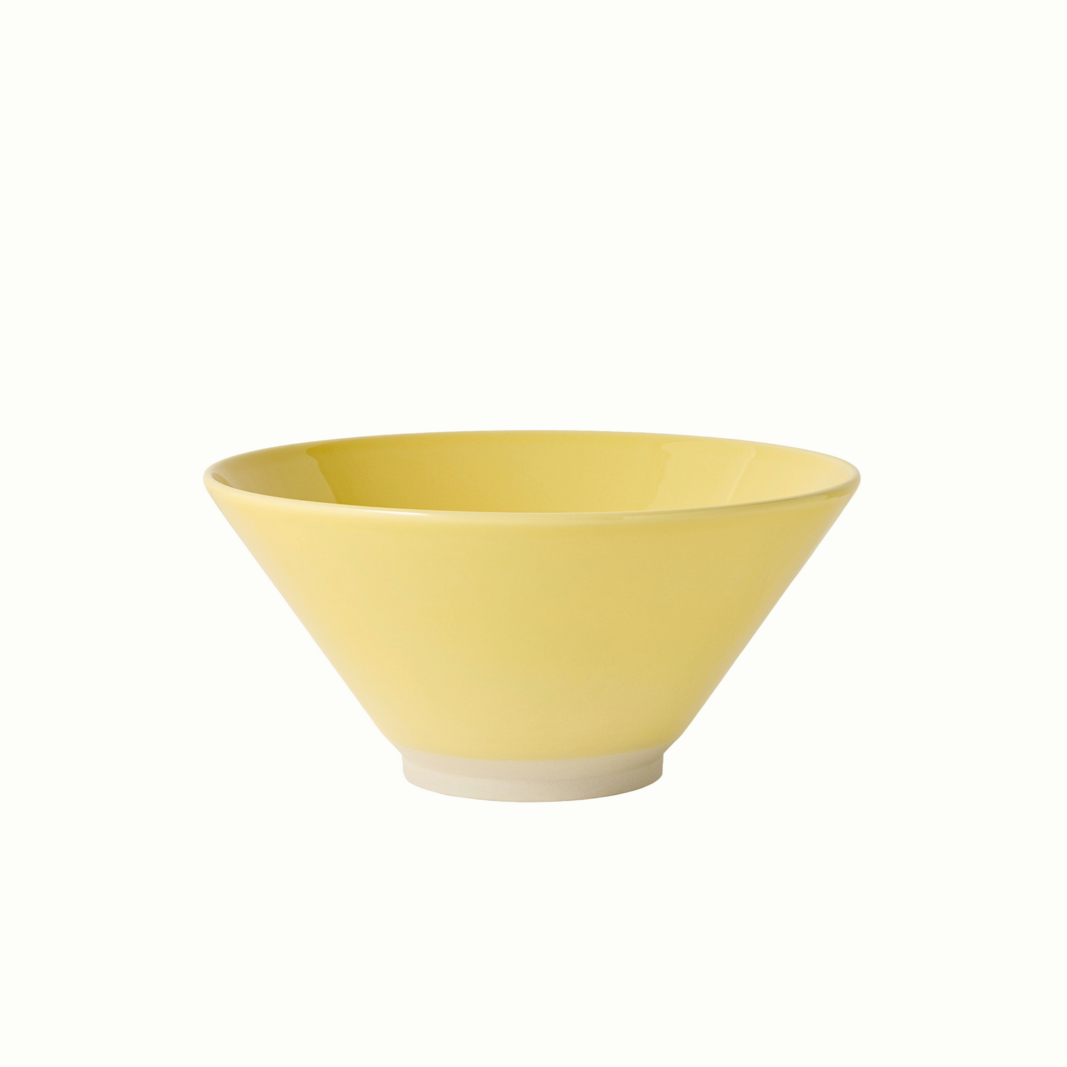 memphis serving bowl in yellow