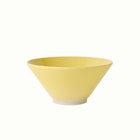 memphis serving bowl in yellow