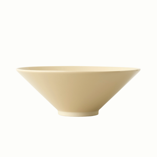 large memphis bowl in sand