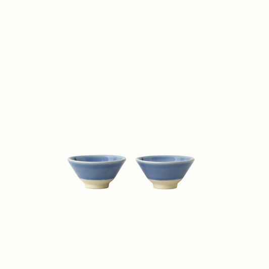 mini memphis bowl in dusty blue
