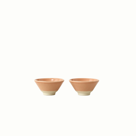 mini memphis bowl in terracotta