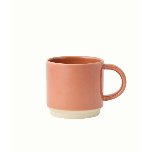 memphis mug in terracotta
