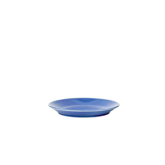 mini memphis plate in dusty blue