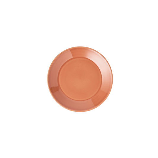 mini memphis plate in terracotta