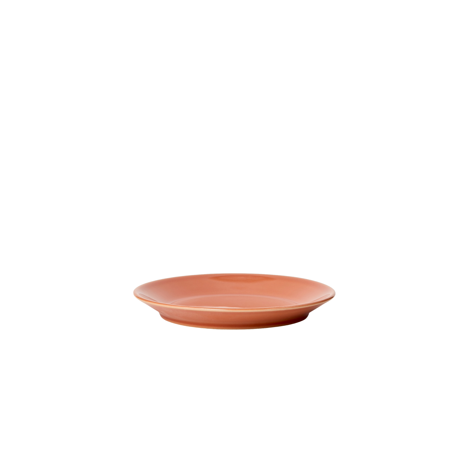 mini memphis plate in terracotta