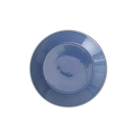 memphis dinner plate in dusty blue