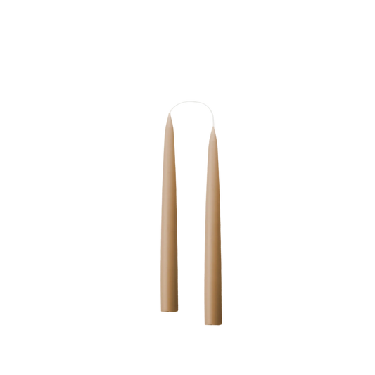 tapered candles in hazel