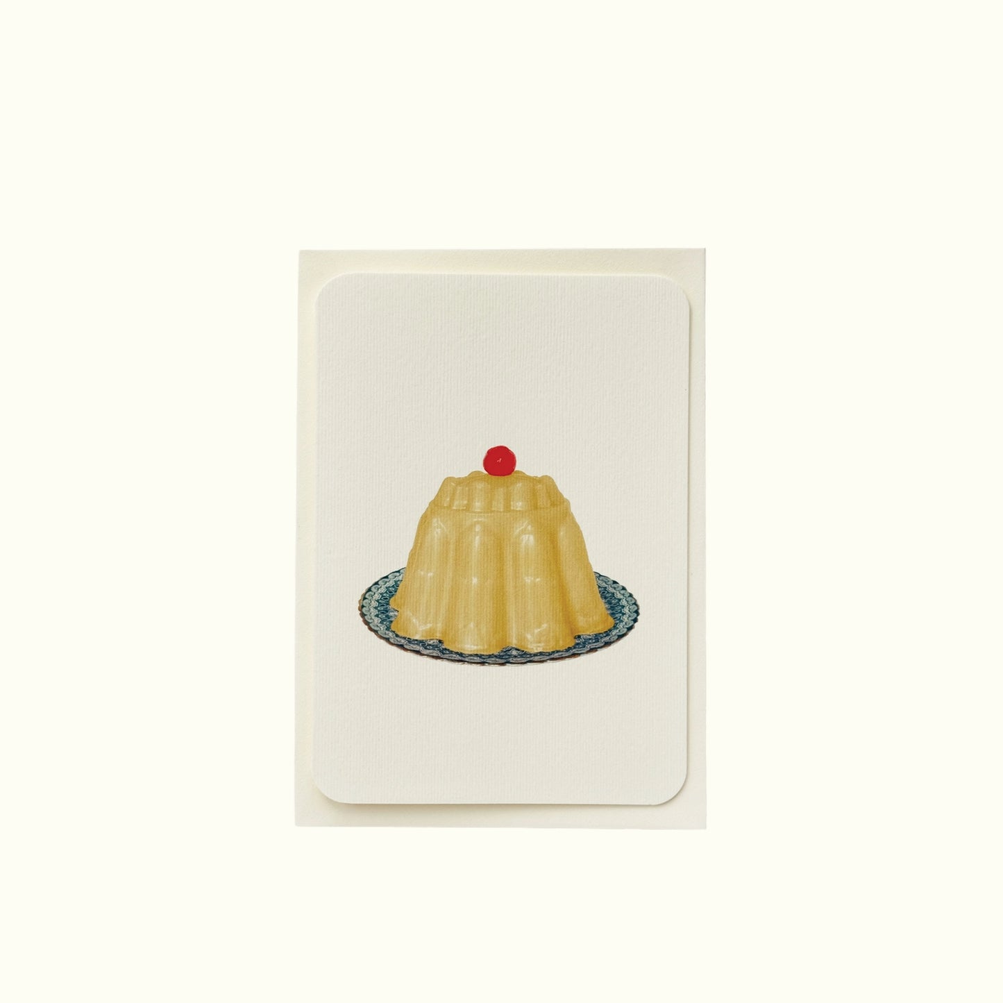 card · golden custard