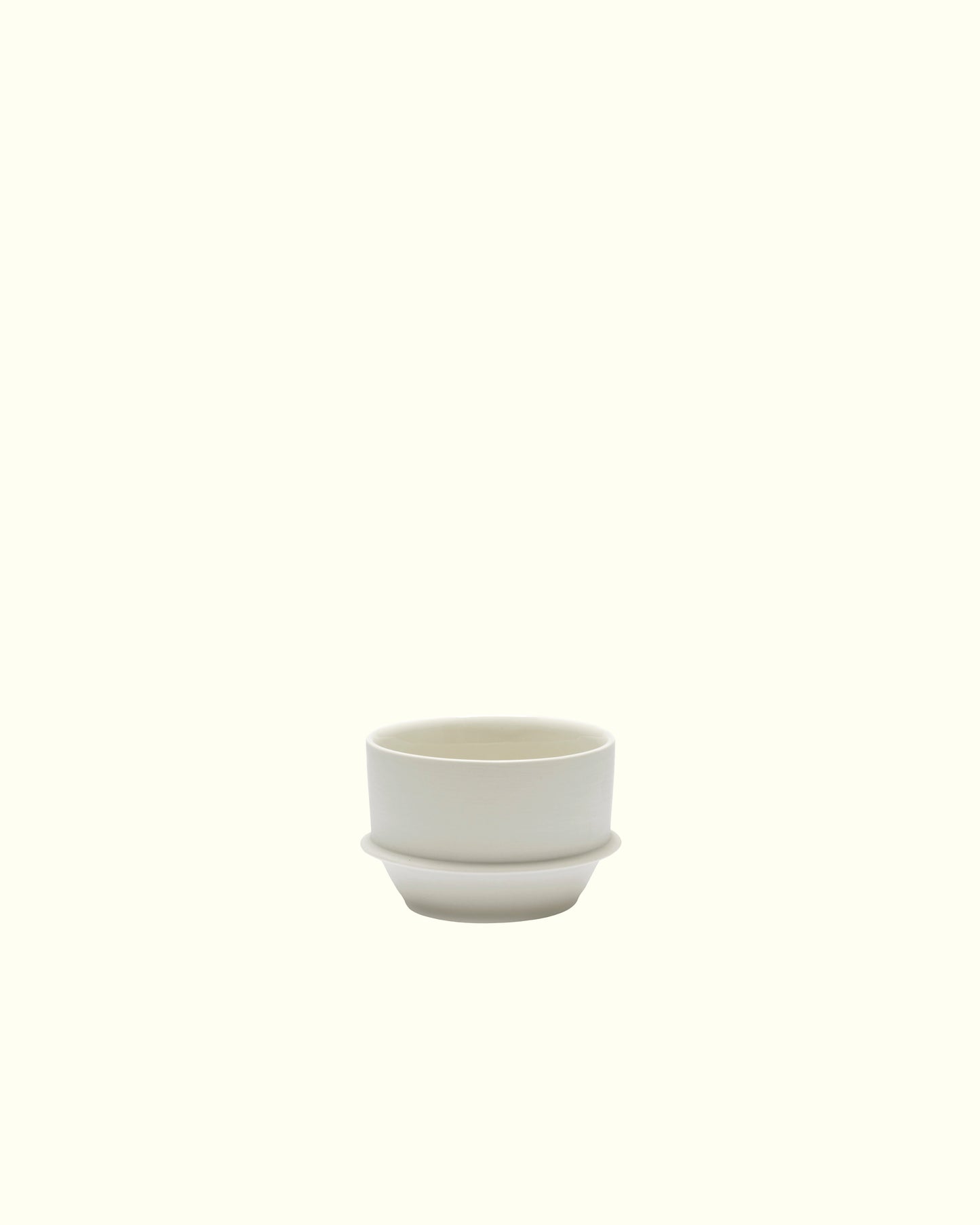 cup in porcelain
