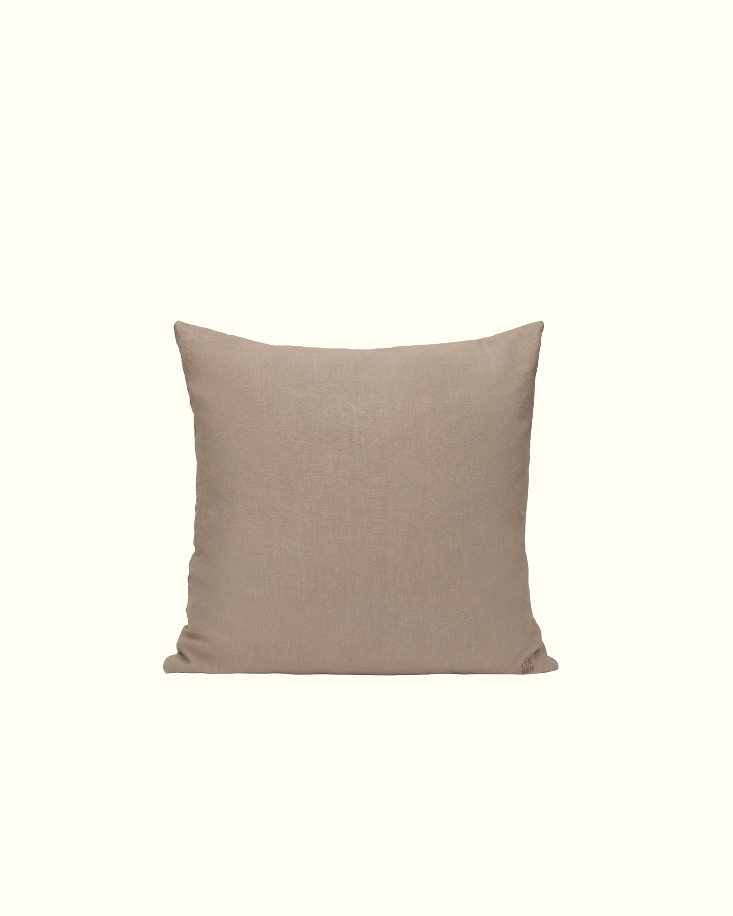 cushion cover in almond