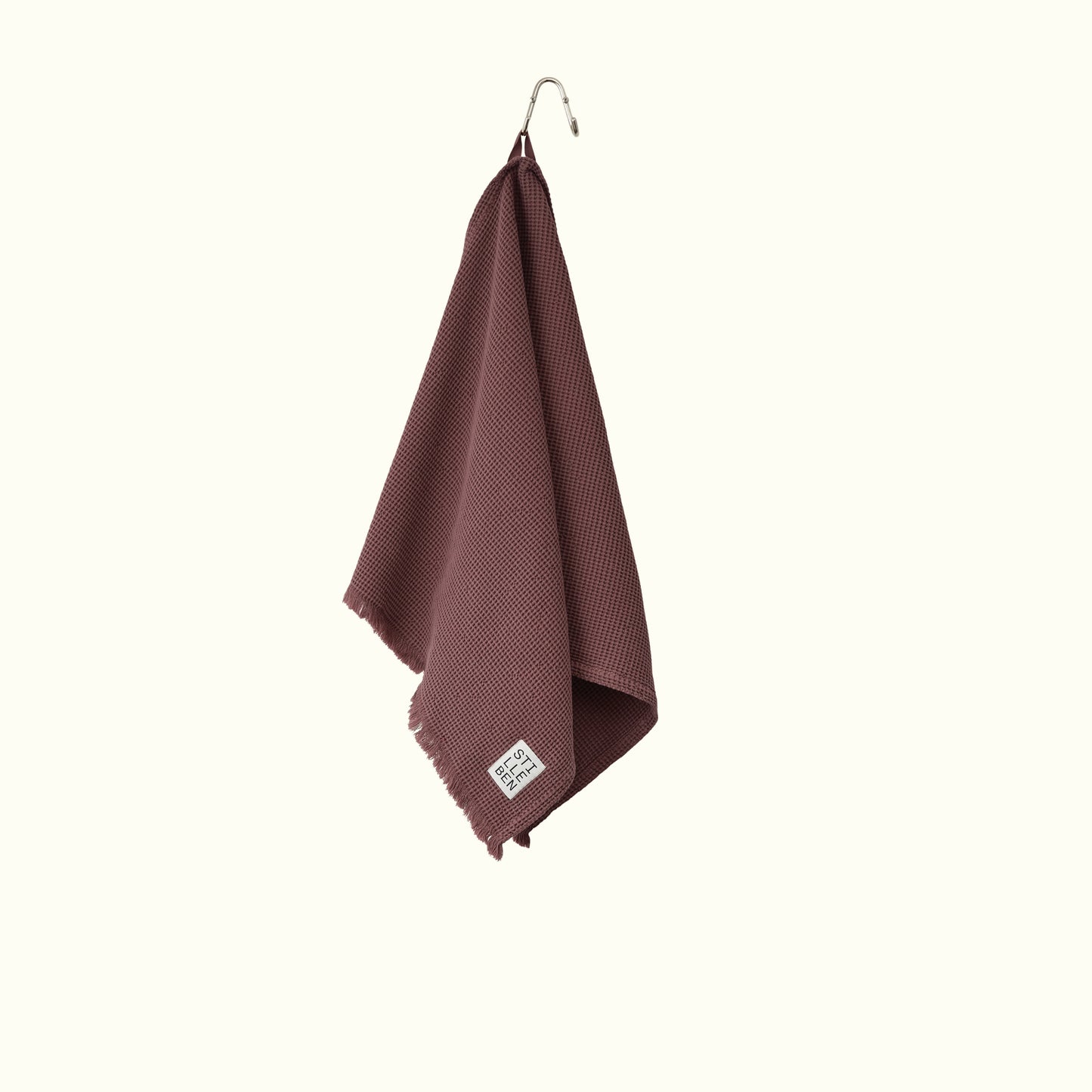 hand towel · rusty brown