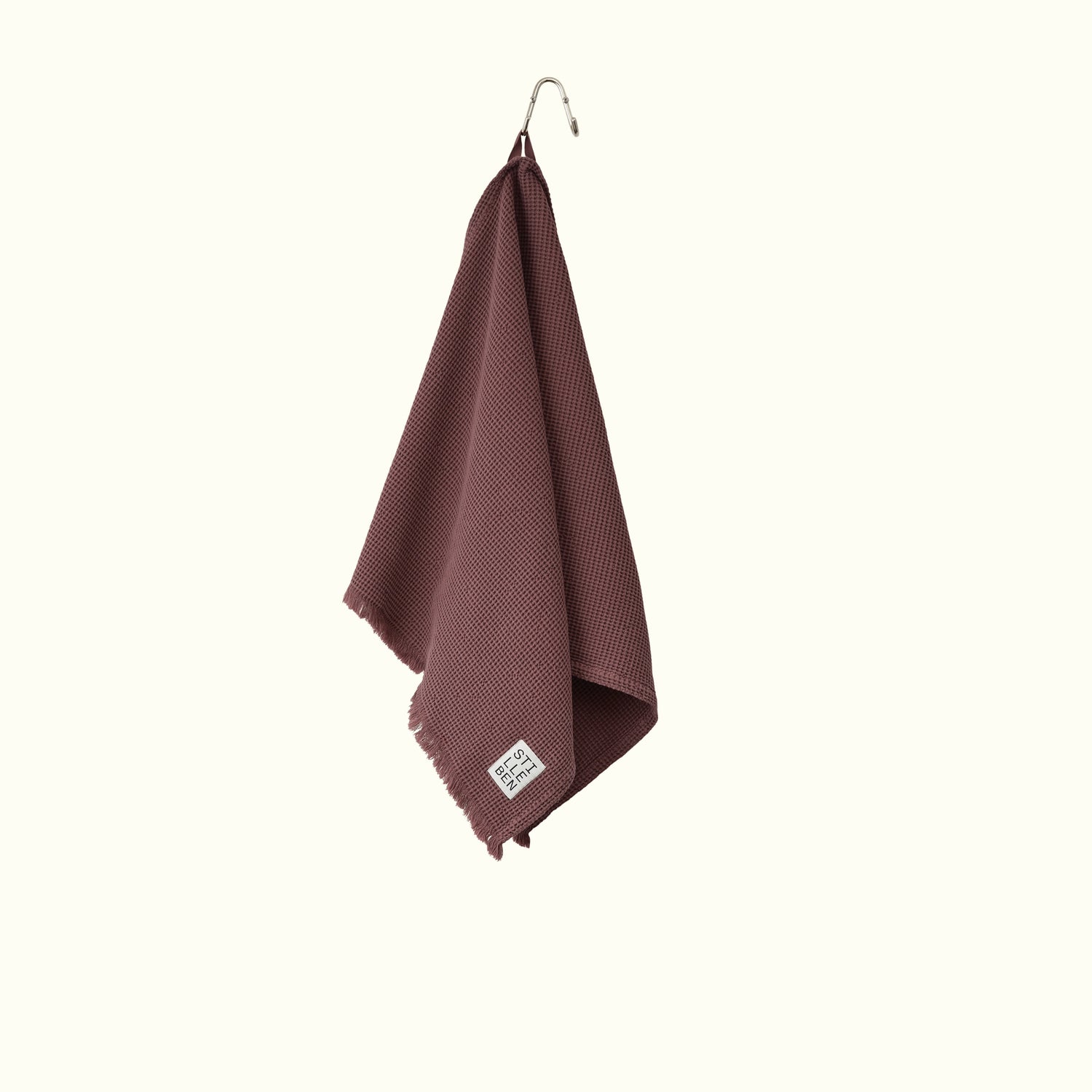 hand towel · rusty brown