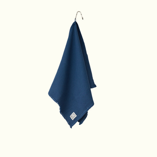 hand towel · blue