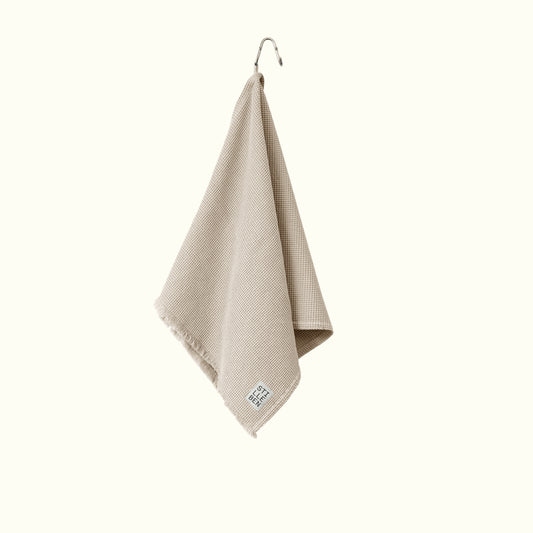 hand towel · sand