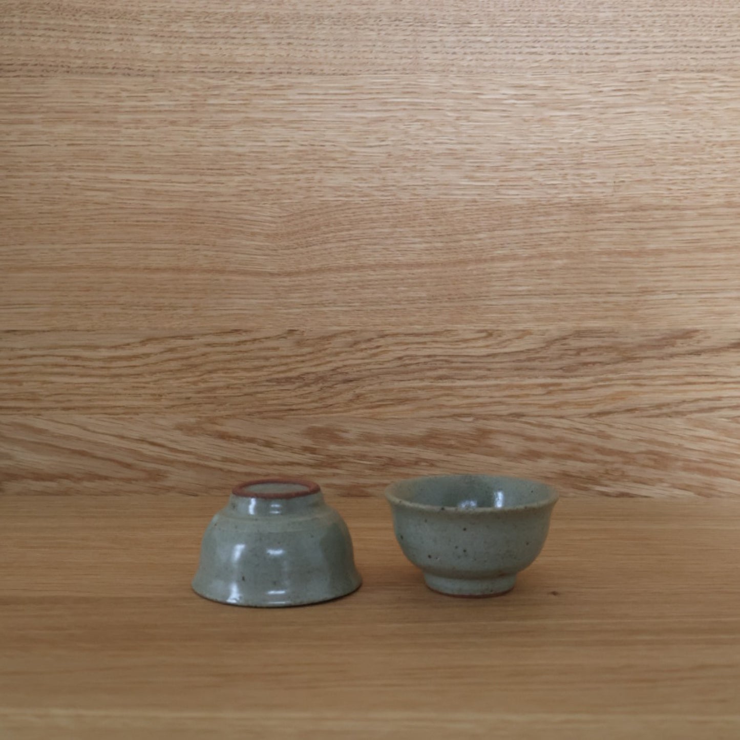 korean ceramic bowls, set of two