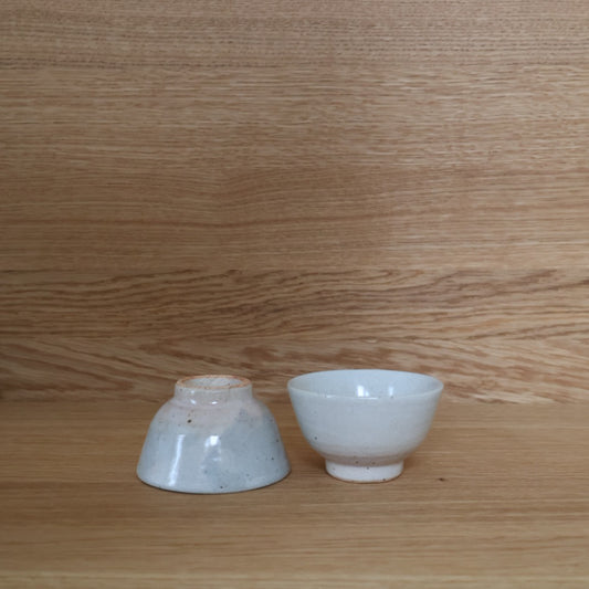 korean ceramic bowls, set of two