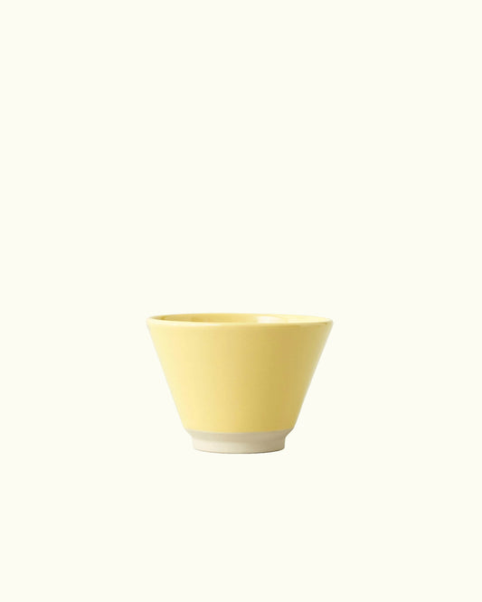 small memphis bowl in yellow