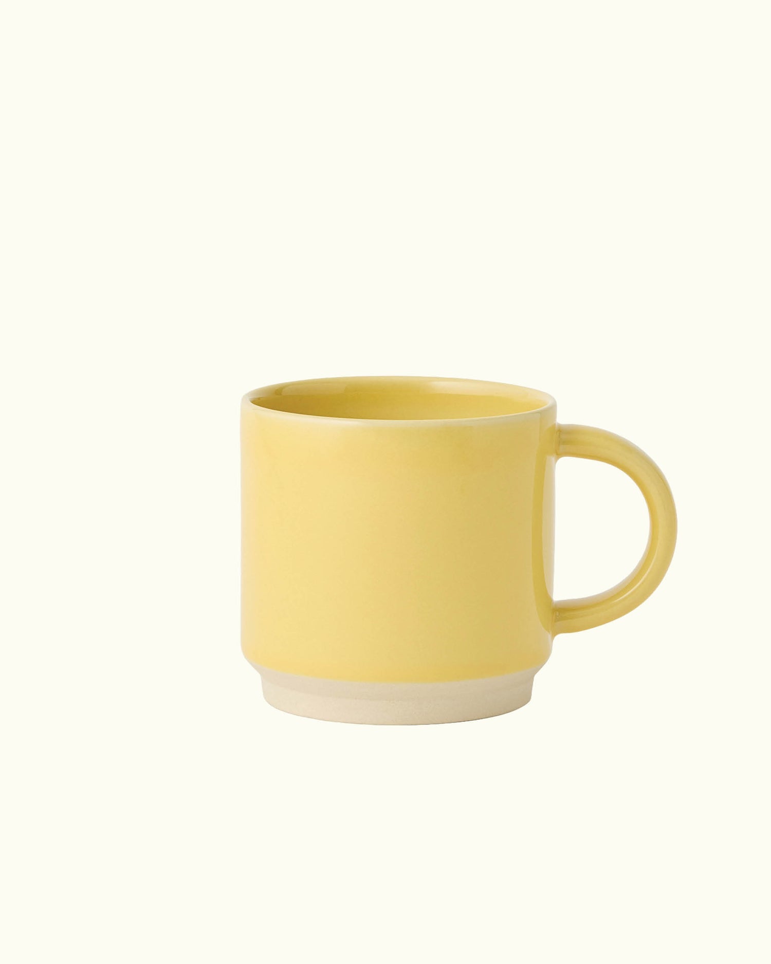 memphis mug in yellow